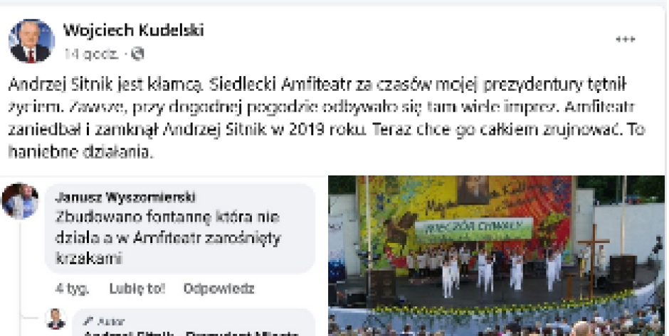 Wojciech Kudelski kontra Andrzej Sitnik