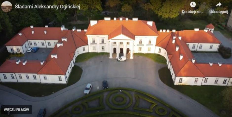 Kadr z filmu „Śladami Aleksandry Ogińskiej”  Macieja Lange - fot. df