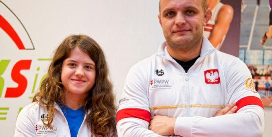 Patrycja Gil z trenerem Sebastianem Pawlakiem fot. Aga Król 