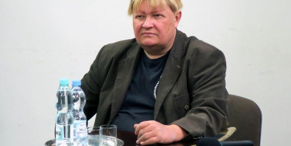 Jacek Komuda okazał się znakomitym gawędziarzem. Fot. Muzeum Regionalne w Siedlcach - fot. Muzeum Regionalne w Siedlcach 