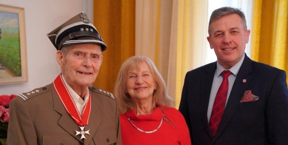 Witalis Skorupka, Honorowy Obywatel Miasta Siedlce obchodził swoje setne urodziny! Fot. UM Siedlce - fot. UM Siedlce