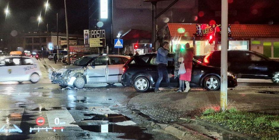 Siedlce - Zderzenie na skrzyżowaniu - fot. Czytelnik