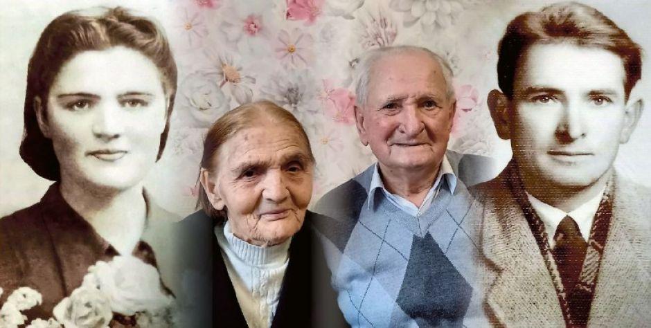 Tekla i Józef Radzikowscy kiedyś i dziś