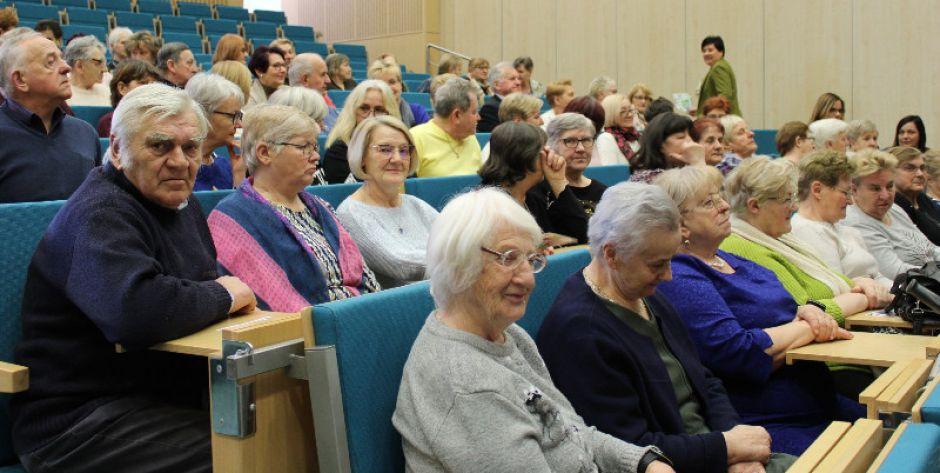 15 marca seniorzy z terenu gminy Siedlce uroczyście rozpoczęli Druga Edycję Gminnej Akademii Seniora. - fot. w
