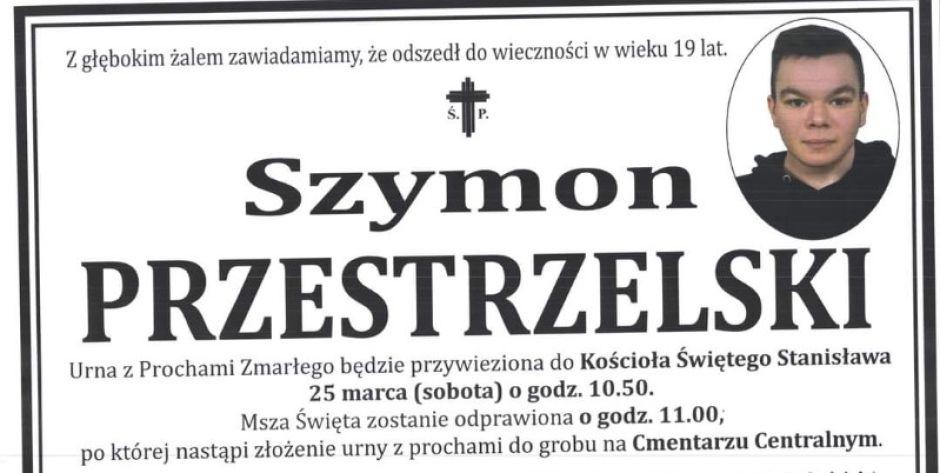 Zmarł Szymon Przestrzelski  - fot. Jj