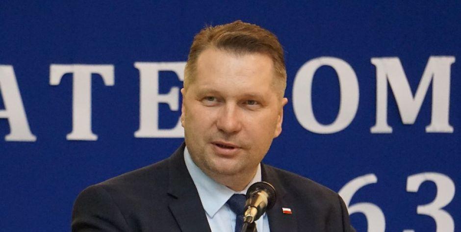 Minister edukacji i nauki prof. Przemysław Czarnek.  fot. sej