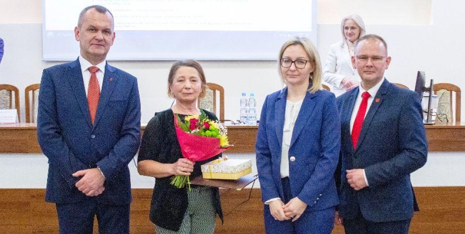 Łuków: nagrodzona przez burmistrza. Fot.: UM Łuków - fot. UM Łuków