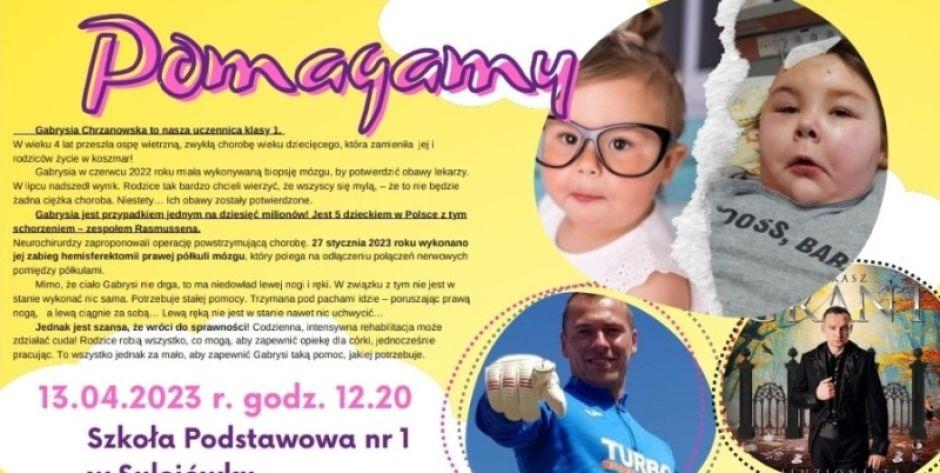 Przyjdź i wesprzyj zbiórkę Gabrysi Chrzanowskiej!  - fot. plakat