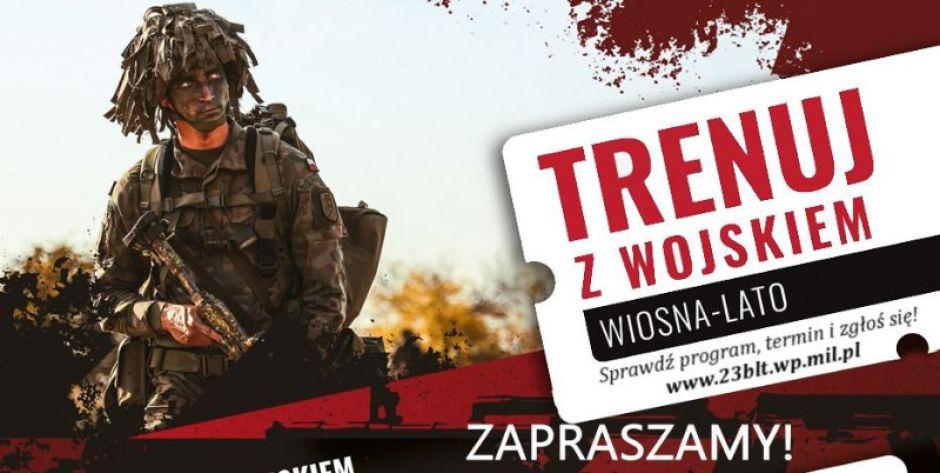 Trenuj z wojskiem - 23 Baza Lotnictwa Taktycznego zaprasza na szkolenie - fot. u