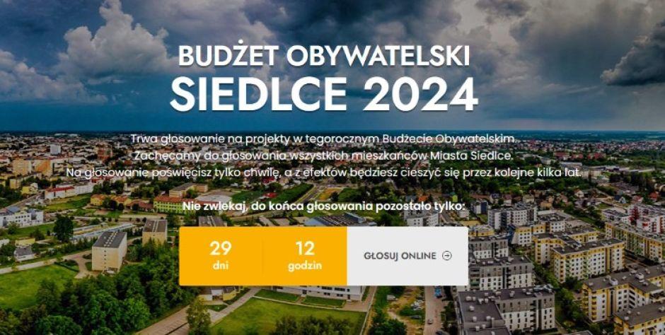 Głosowanie w Budżecie Obywatelskim potrwa do 10 maja!  - fot. UM Siedlce