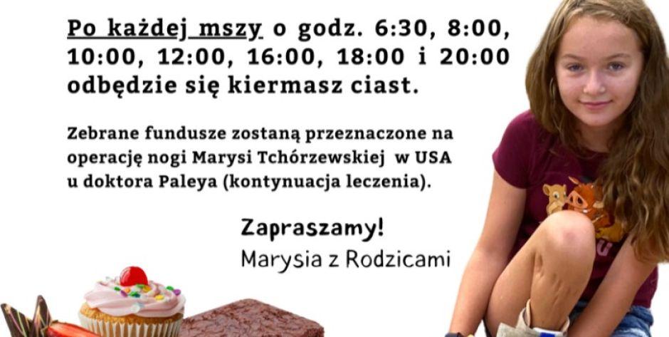 Ratujemy nóżkę Marysi! plakat - fot. sd