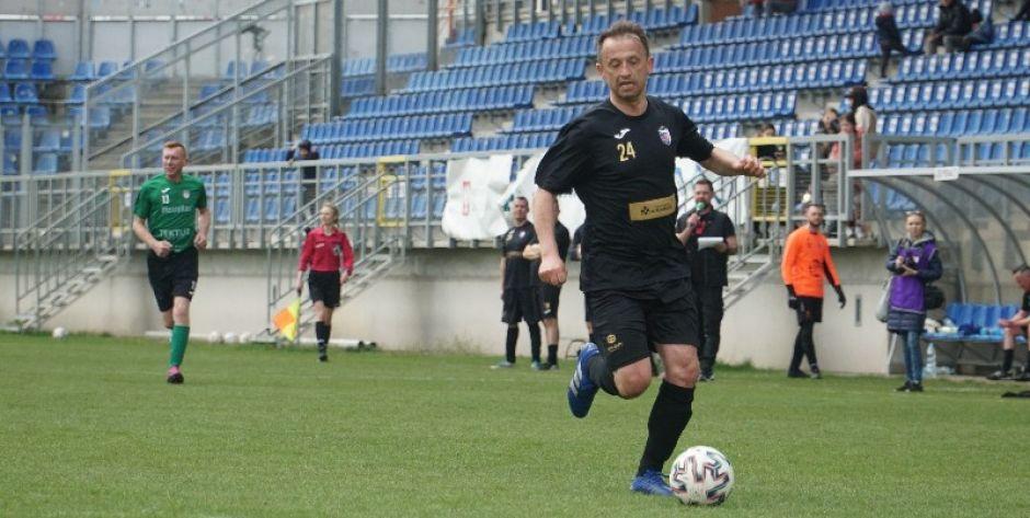 W akcji zawodnik ZRS, a na co dzień prezes MKP Pogoń Siedlce Łukasz Jarkowski fot. Siriss