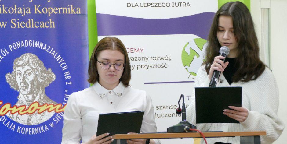 Projekt ekologiczny Green Team w siedleckim Ekonomiku - fot. s