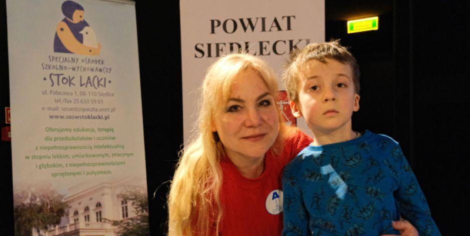 Moje Niebieskie Marzenia - Oliwier Sokołowski z mamą
