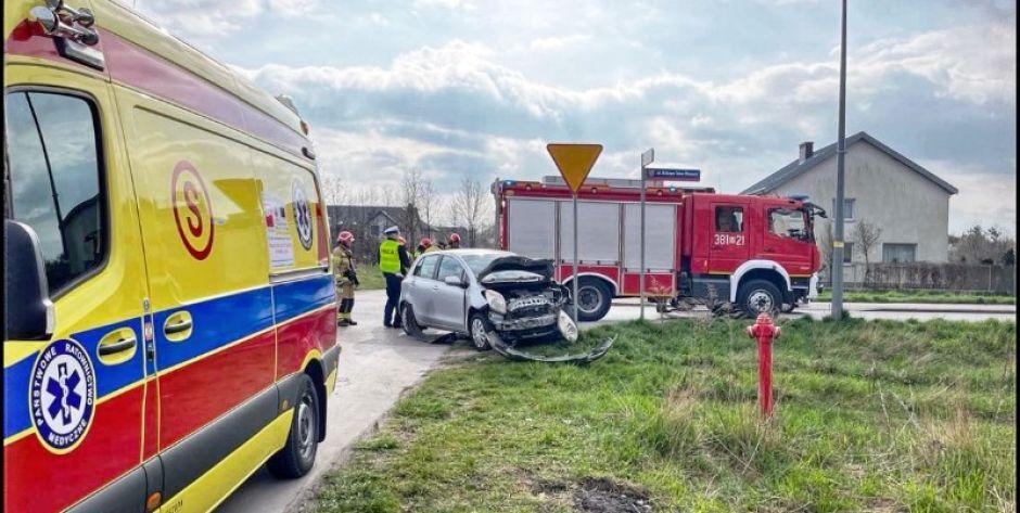 Zderzenie na skrzyżowaniu