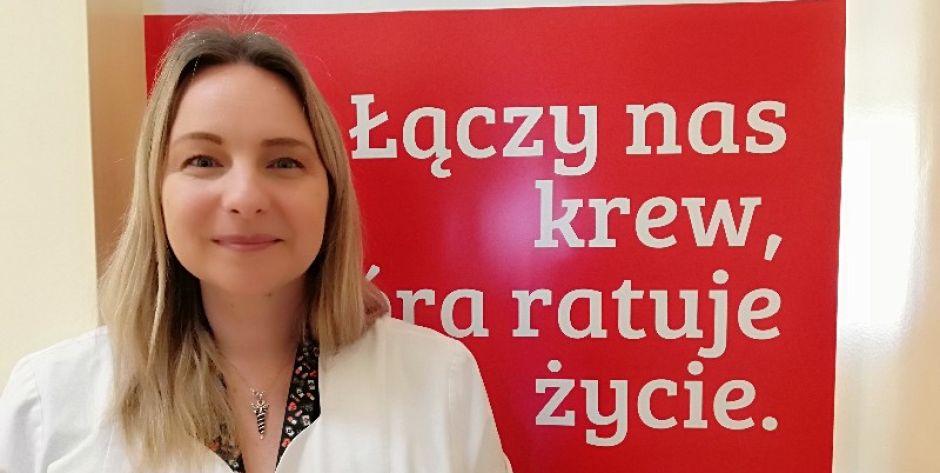 Mamy około 8,5 tysiąca pobrań rocznie – mówi Agnieszka Hawrylewicz-Łuka. Fot. EZ