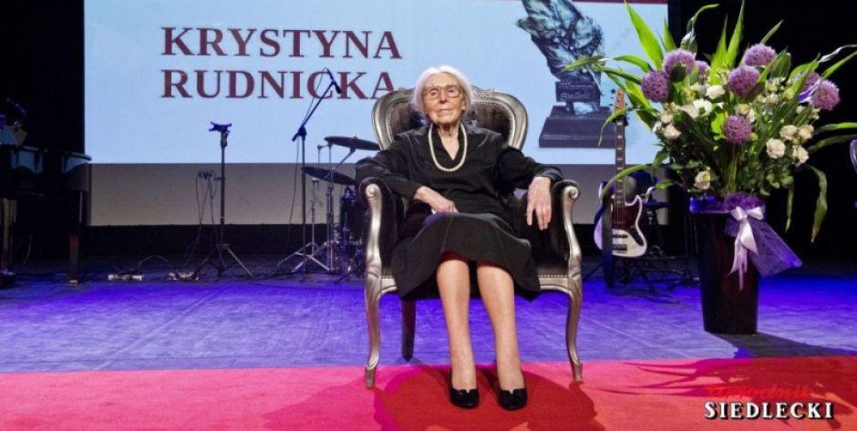 Zmarła Krystyna Rudnicka - laureatka Wawrzynu Siedleckiego fot. Aga Król