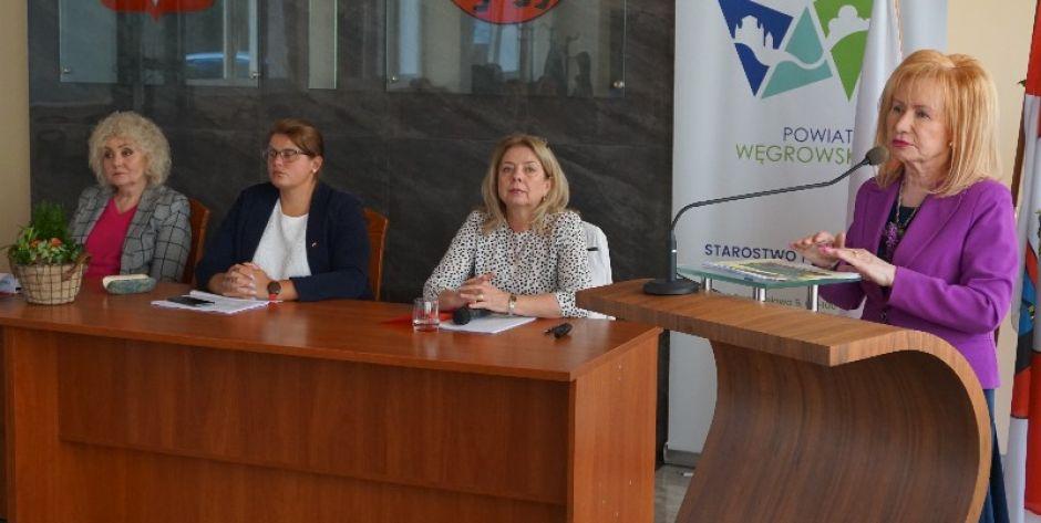 Konferencja w Starostwie w Węgrowie. fot. sej