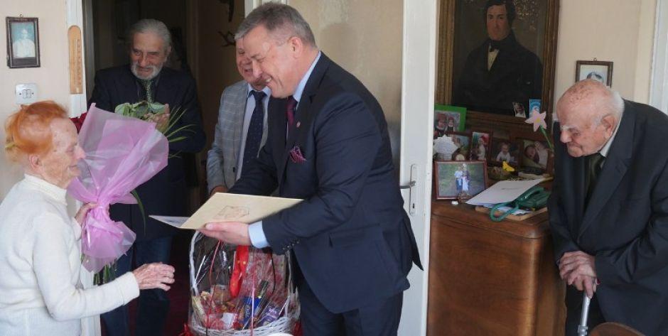 Pani Helena Niekrasz 30 kwietnia skończy 100 lat! Fot. UM Siedlce - fot. UM Siedlce