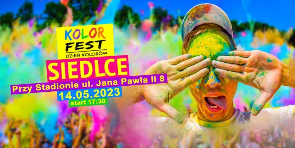 Dzień Kolorów Holi w Siedlcach - fot. e