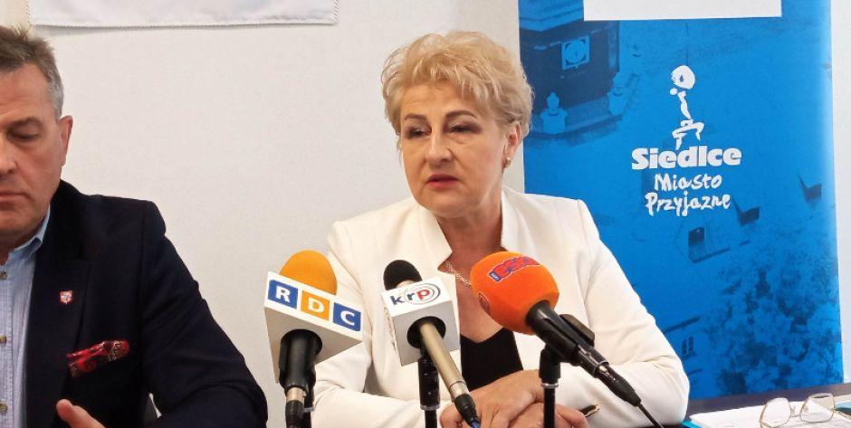 Prezydent Andrzej Sitnik i prezes PEC Marzena Komar