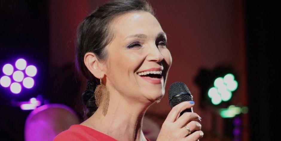 Olga Bończyk w Centrum Dialogu Kultur w Węgrowie,  - fot. .