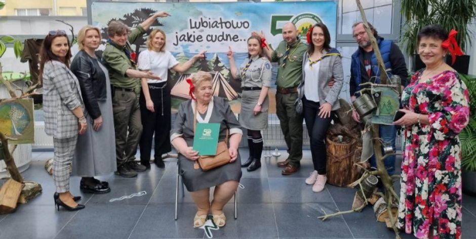 Jagoda Bęś wieloletnia komendantka podobozu zuchowego w Lubiatowie (wakacyjna mama :-)