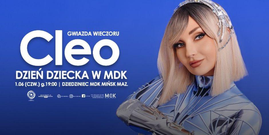 Cleo będzie gwiazdą wieczoru podczas mińskiego Dnia Dziecka! - fot. plakat