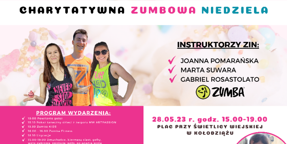 Charytatywna Niedziela Zumbowa w Kołodziążu - fot. d