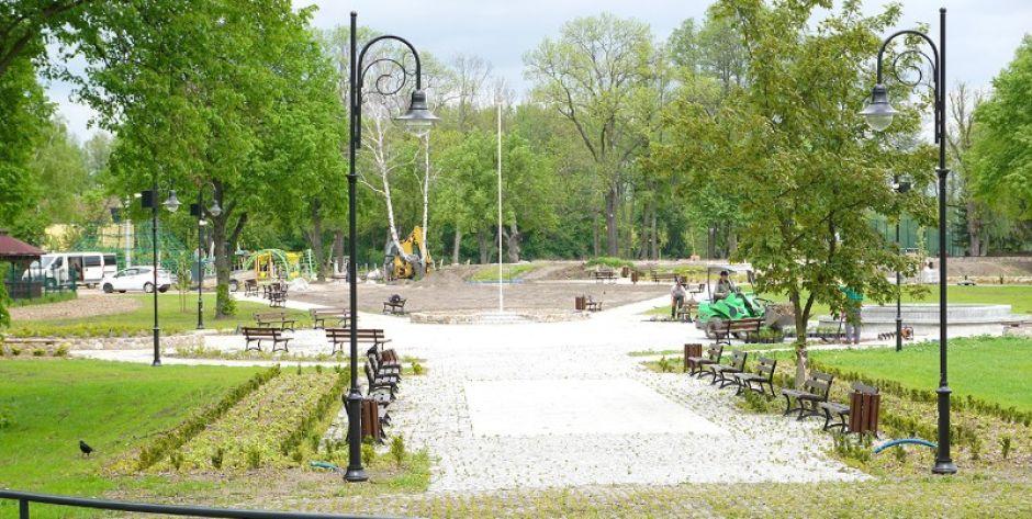 W minionym tygodniu prace w Parku AK jeszcze trwały. Fot. Sej