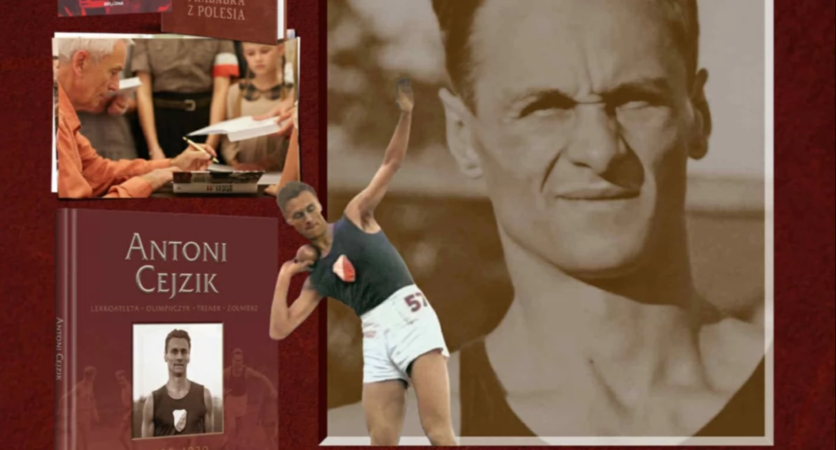 Książki, Promocja książki „Antoni Cejzik Lekkoatleta Olimpijczyk Trener Żołnierz” Miejskiej Bibliotece Publicznej Siedlcach - zdjęcie, fotografia