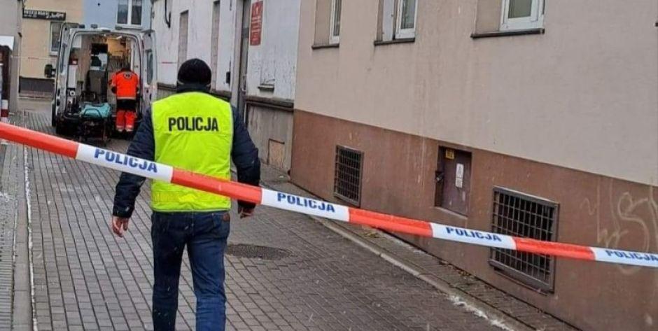 Miejsce zbrodni  - fot. KPP Łuków