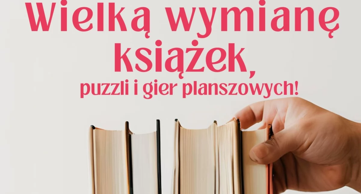 Książki, Siedlce Wielka wymiana książek puzzli planszowych - zdjęcie, fotografia