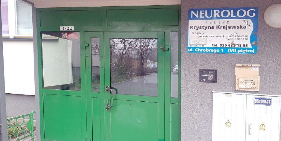 Doktor Krystyna Krajewska gabinet w wieżowcu przy ul. Chrobrego prowadziła ćwierć wieku  Fot. JJ