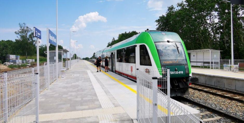 Zmodernizowany przystanek kolejowy Mordy Miasto. Fot.  PKP Linie Kolejowe S.A.  - fot. Jan Wiewiórka