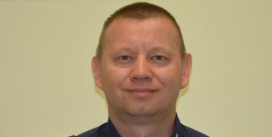 Mł. asp. Karol Sierocki fot. KMP Siedlce - fot. sd