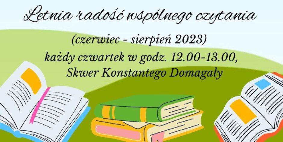 Słoneczna Terapia Książką - fot. plakat