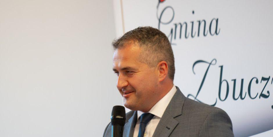Wójt gminy Zbuczyn Hubert Pasiak - fot. UG