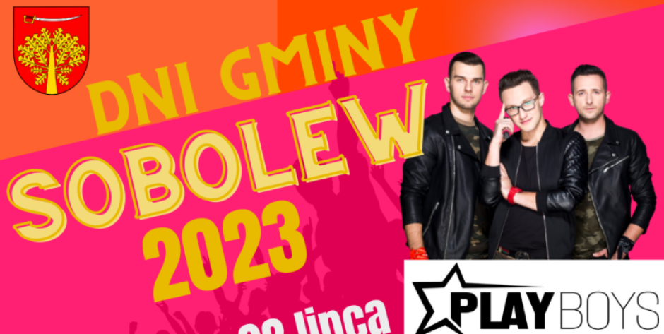 Dni Gminy Sobolew potrwają od 30 czerwca do 2 lipca.  - fot. plakat