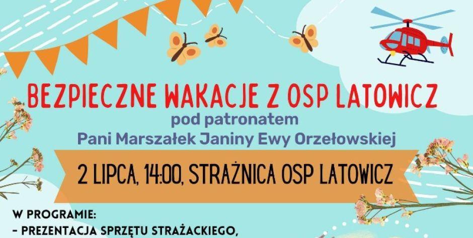 Zapraszamy na festyn do Latowicza! - fot. plakat