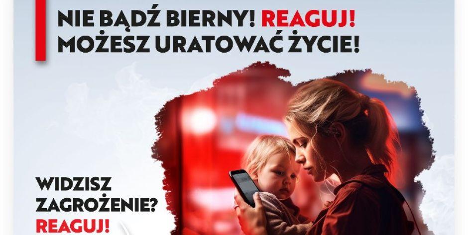 Nie bądź bierny! Reaguj! Możesz uratować życie! (Fundusz Sprawiedliwości) - fot. Fundusz Sprawiedliwości