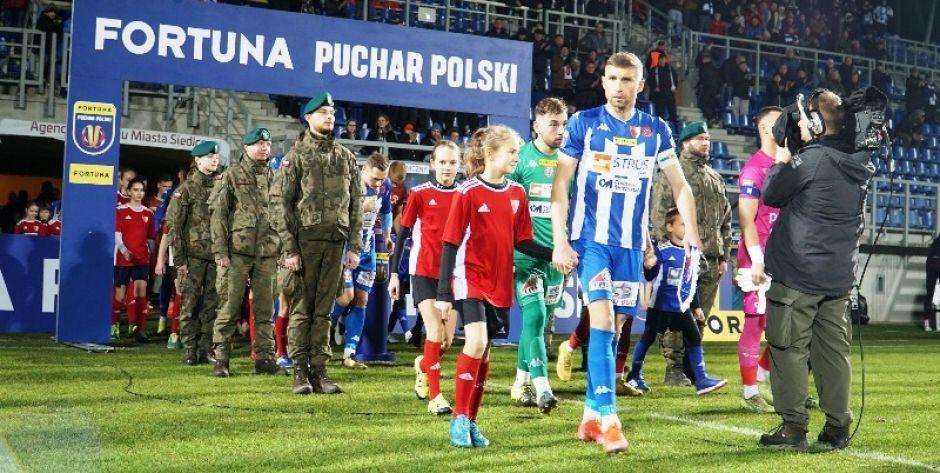 W poprzedniej edycji Pucharu Polski MKP Pogoń Siedlce dotarł aż do ćwierćfinału fot. Siriss