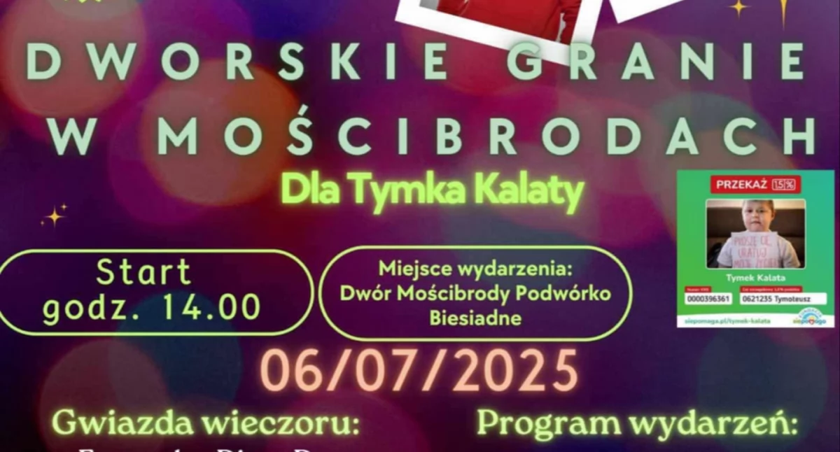 Imprezy , Dworskie Granie Tymka Kalaty może zabraknąć - zdjęcie, fotografia