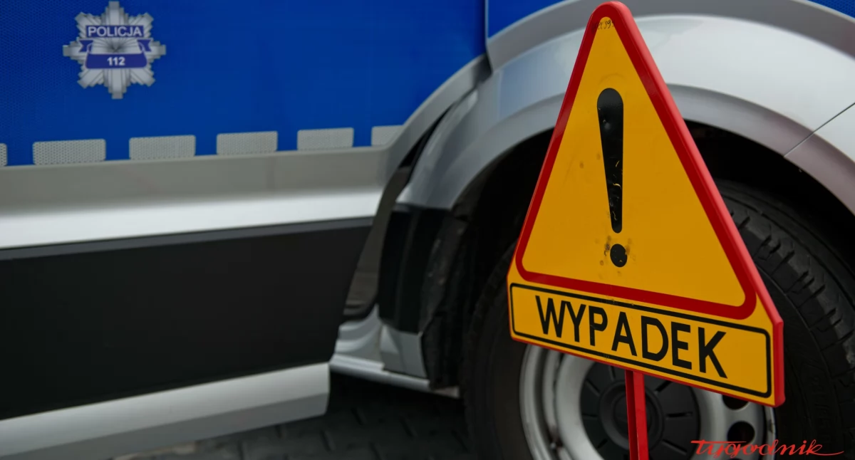 Motorowerzysta z 2,5 promila alkoholu przewrócił się na ścieżce rowerowej - fot. Aga Król