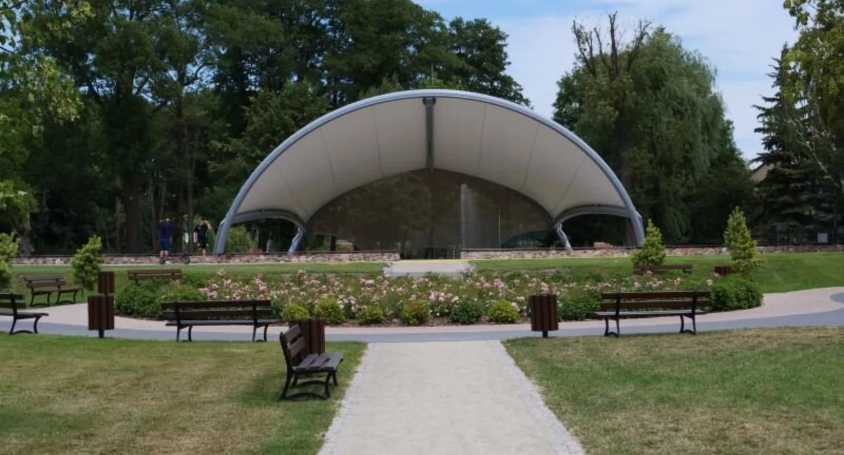Park Armii Krajowej w Węgrowie.  fot. arch. UM w Węgrowie