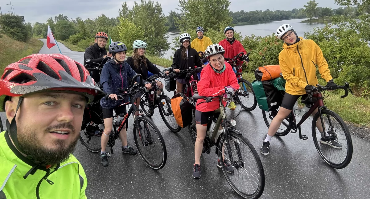 Pielgrzymka rowerowa z Siedlec do Rzymu – relacja z pierwszych dni - fot. ks. Radek