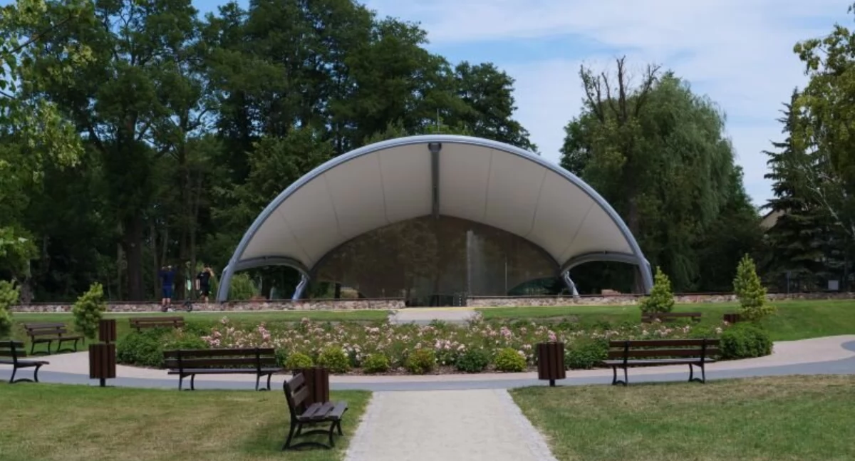 Amfiteatr w Węgrowie.  fot. arch. UM w Węgrowie