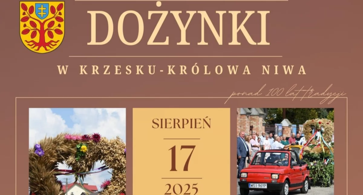 Imprezy , Ponad tradycji Gminne Dożynki Krzesku Królowa sierpnia! - zdjęcie, fotografia