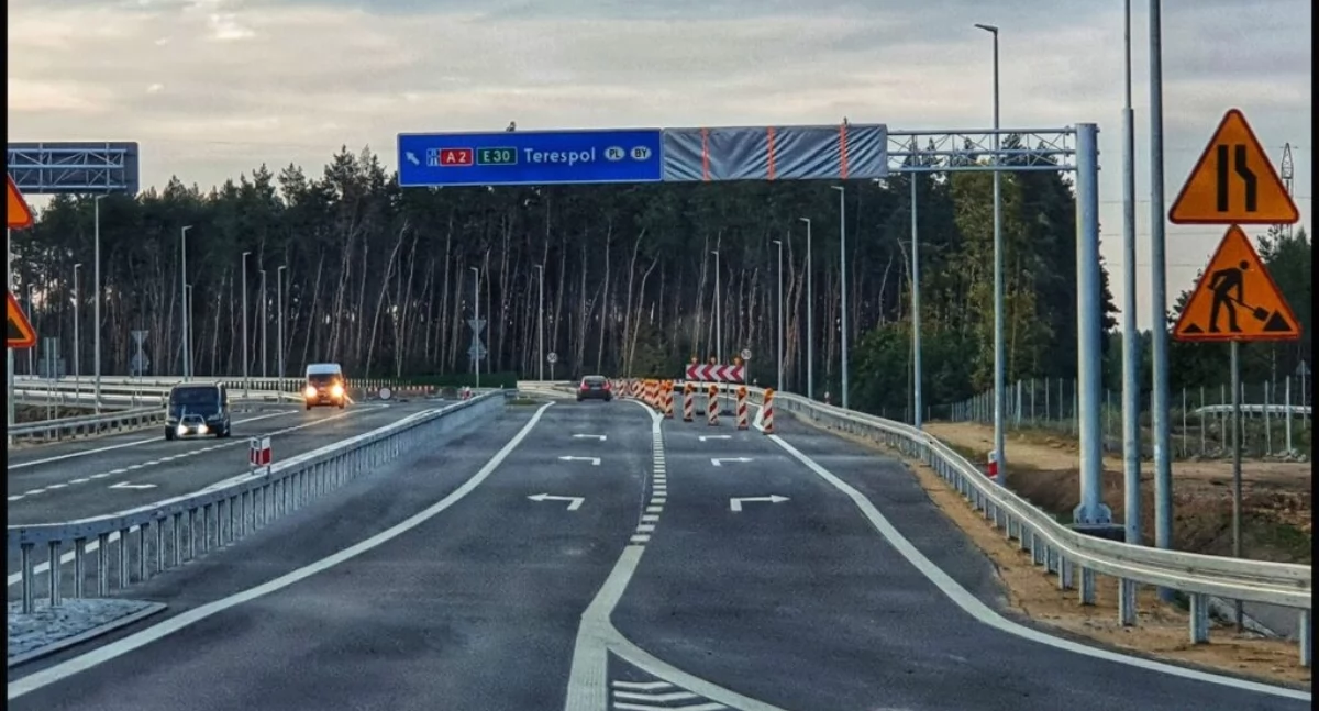 A2 na wschodzie Polski: postępy prac między Siedlcami a Sworami i plany budowy od Kijowca do Dobrynia