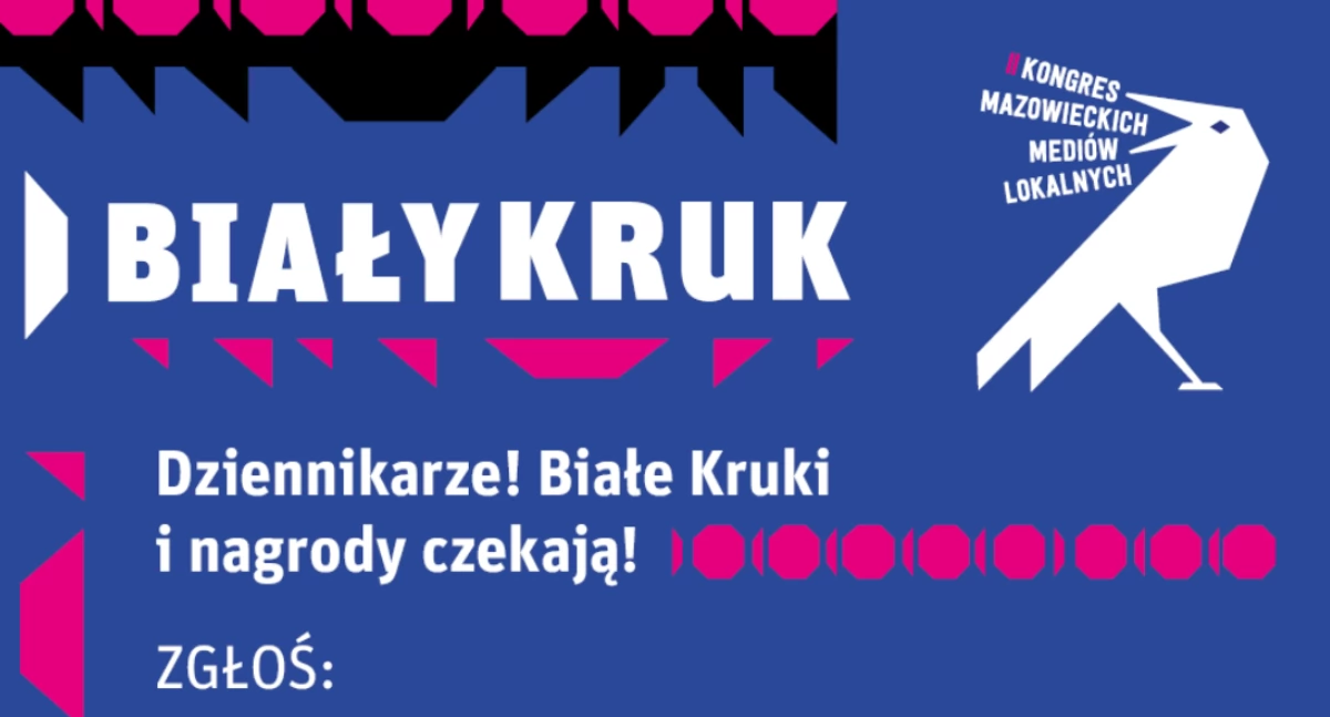 Promocja, „Biały Kruk” dziennikarzy mediów lokalnych ostatnie zgłoszenia! - zdjęcie, fotografia